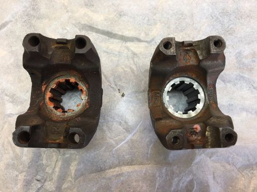 2 quick change rear end yokes racing imca late model spicer steel 1310 u-joint
