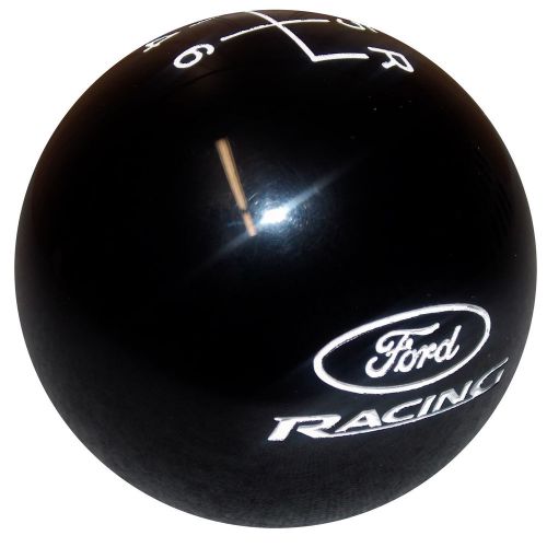 Find Black Ford Racing Mustang 6 Speed shift knob M12x1.75 thread in