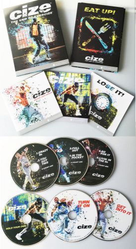 NEW 100% Cize Dance Workouts The End of Exercise Weight Loss 6 DVD, US $29.99, image 1