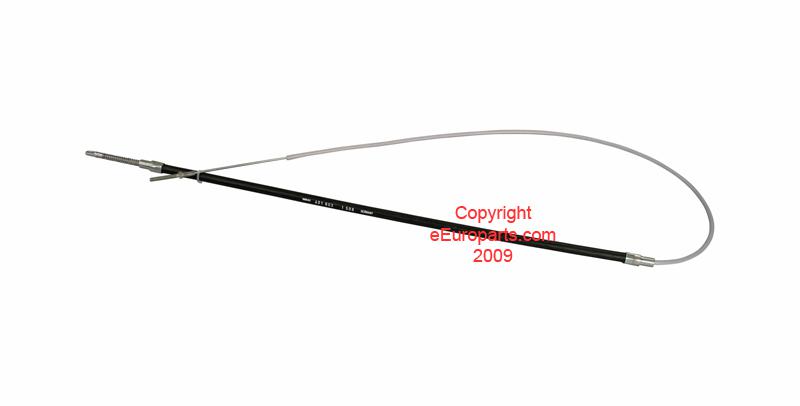 New febi parking brake cable 12302 bmw oe 34411158421