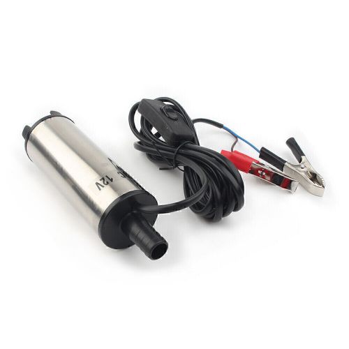 Submersible pump 51mm diameter water oil diesel fuel transfer refueling 33l/min