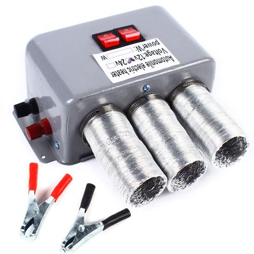 600W 12V Universal Car Warm Heater 3 Holes Compact Heater Defroster Demister US, US $26.60, image 4