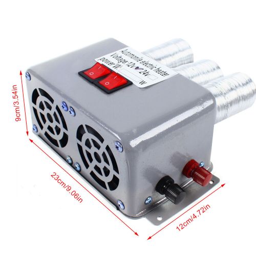 600W 12V Universal Car Warm Heater 3 Holes Compact Heater Defroster Demister US, US $26.60, image 6