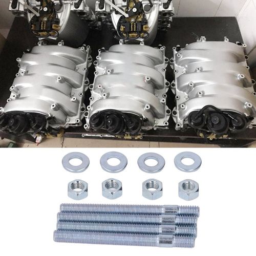 Auto Car 3.5in Carburetor Studs Set Metal Carb Mounting Stud Kit & Spacers For, US $15.00, image 8