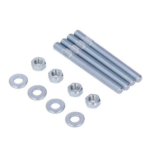 Auto Car 3.5in Carburetor Studs Set Metal Carb Mounting Stud Kit & Spacers For, US $15.00, image 12