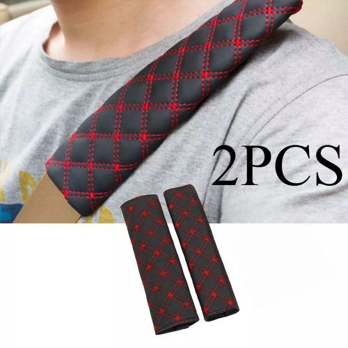 2Pcs Car Safety Seat Belt Shoulder Pad Cover Cushion Harness Comfortable Driving, US $5.29, image 2