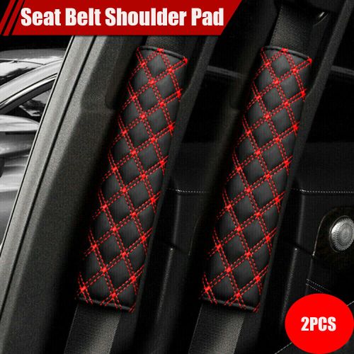 2Pcs Car Safety Seat Belt Shoulder Pad Cover Cushion Harness Comfortable Driving, US $5.29, image 3