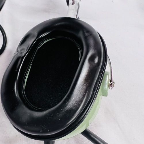 David clark h10-20 aviation headset aircraft pilot comms earphones