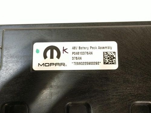 2020 DODGE RAM 1500 ETORQUE 48V MILD HYBRID BATTERY 68372205AC., US $1,024.99, image 2