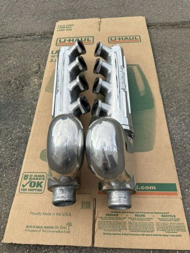 Panther Jet Boat Ford 429 460 BBF Marine Exhaust With Risers / Snails, US $599.00, image 5