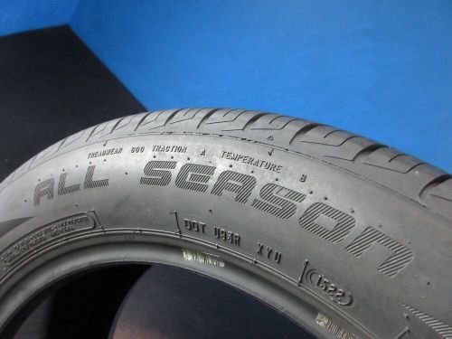 Used arizonian silver edition all season   215 55 17   9-10/32 high tread  1503c
