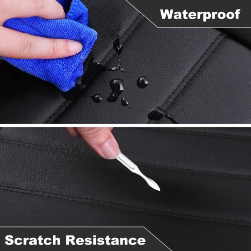 For Chrysler 300 SRT Leather Car Seat Cover 2/5 Seats Front Rear Set Cushion, US $79.99, image 8