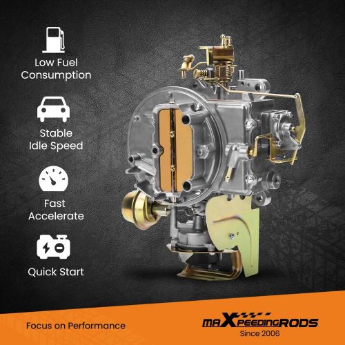 2-Barrel Carburetor Carb w/ Gasket for Ford F-100 F-350 Mustang 2150 2100 A800, US $72.00, image 11