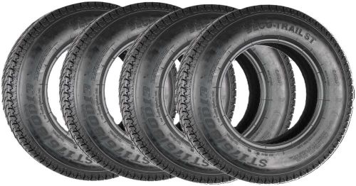 4-Pack Eco Trail ST175/80D13 Trailer Tires Bias Ply Load Range C 1360# 175/80D, US $174.97, image 5