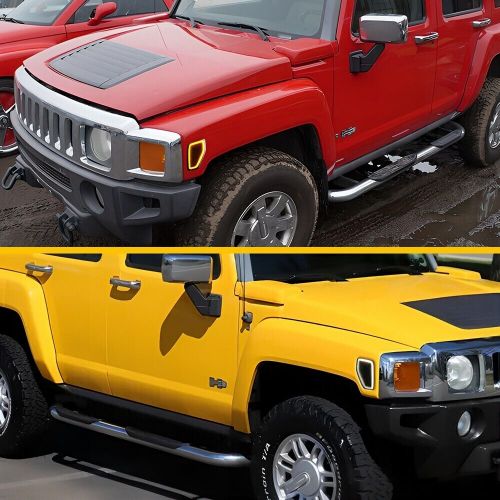 For 05/06-10 Hummer H3 Switchback Smoked LED Front Corner Side Marker Lights EAC, US $29.99, image 6