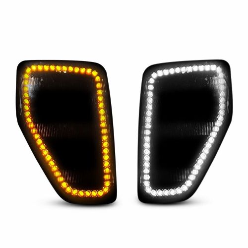 For 05/06-10 Hummer H3 Switchback Smoked LED Front Corner Side Marker Lights EAC, US $29.99, image 7