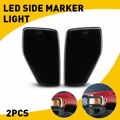 For 05/06-10 Hummer H3 Switchback Smoked LED Front Corner Side Marker Lights EAC, US $29.99, image 8