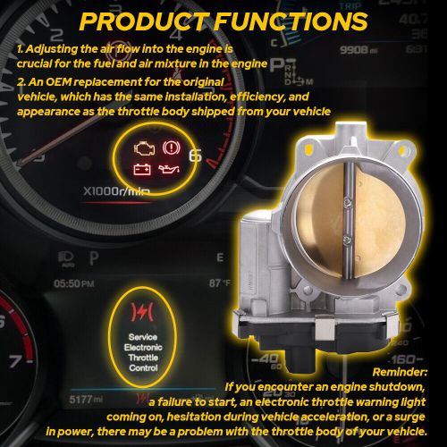 Throttle Body-Assembly for 03-08 Chevrolet GMC Cadillac Hummer 4.8L 5.3L 6.0L, US $68.99, image 11