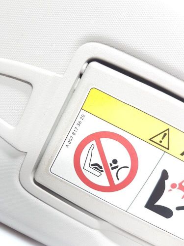 Mercedes benz c class w205 2015 front right sun visor eu version a2058100210