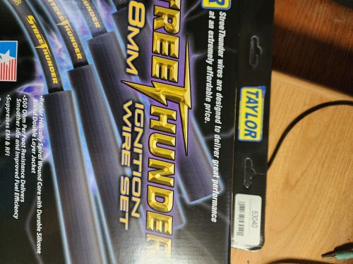 Taylor Plug Wire Set 53040; Street Thunder 8mm Black for 01-08 Ford Truck 4.2L, US $25.00, image 2