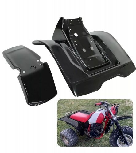 FOR HONDA ATC200X ATC 200X 83 - 85 BLACK PLASTIC FRONT AND REAR FENDER NEW SET, US $229.99, image 3