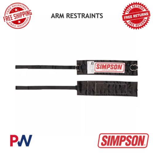 Simpson Racing Arm Restraints Black - Jr. Arm Restraint #3600JBK, US $74.54, image 7