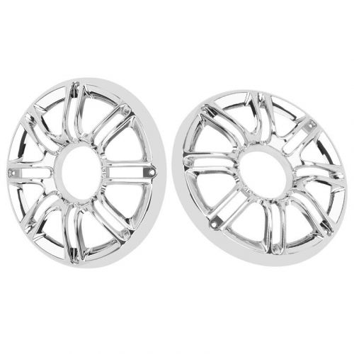 2x Chrome Rear Speaker Trim Grill Fairing Cover For Harley Street Road Glide, US $15.99, image 3