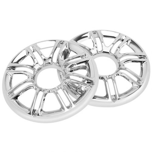 2x Chrome Rear Speaker Trim Grill Fairing Cover For Harley Street Road Glide, US $15.99, image 4