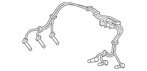 Genuine Ford Plug Wire Set 3U2Z-12259-D, US $72.21, image 6