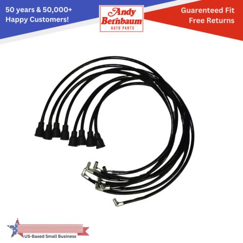 For 1932-1950 Chrysler Imperial Black Lacquer Coated Engine Spark Plug Wire Set, US $97.92, image 5