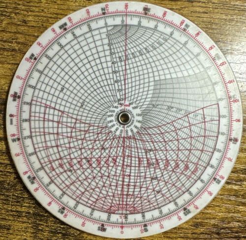 Goble Airlines Navigational Computer Model D~Instructions & Leather Case, US $19.99, image 8