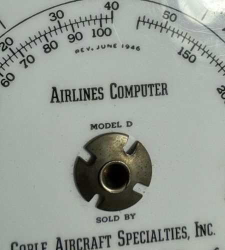 Goble Airlines Navigational Computer Model D~Instructions & Leather Case, US $19.99, image 11