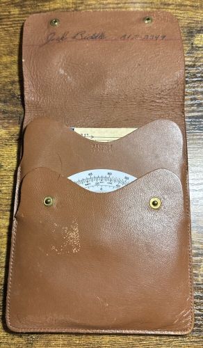 Goble Airlines Navigational Computer Model D~Instructions & Leather Case, US $19.99, image 14