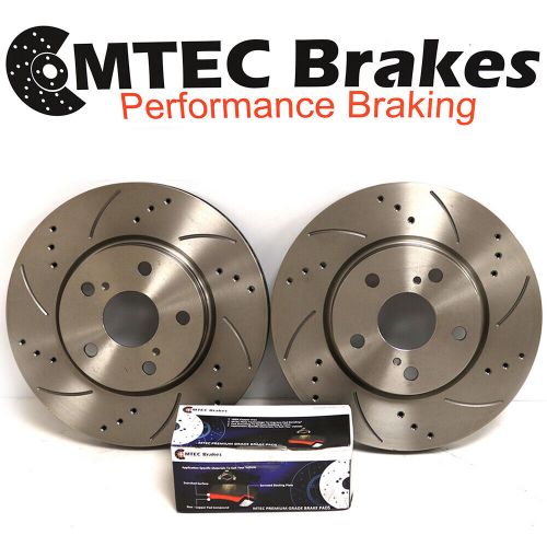 VW Amaork 3.0 TDi 12-21 Rear Drilled Grooved Brake Discs MTEC Brake Pads, US $, image 9