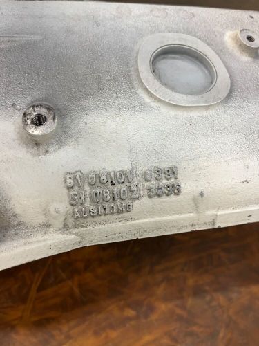 MAN MARINE DIESEL #51.08101-6391/51.08102-3435 EXHAUST MANIFOLD LEFT D 2862, US $974.95, image 2