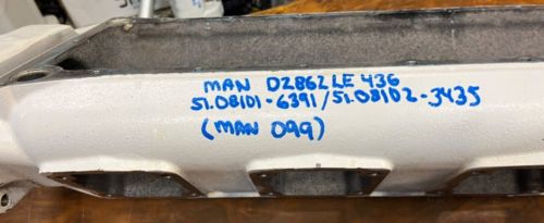 MAN MARINE DIESEL #51.08101-6391/51.08102-3435 EXHAUST MANIFOLD LEFT D 2862, US $974.95, image 14