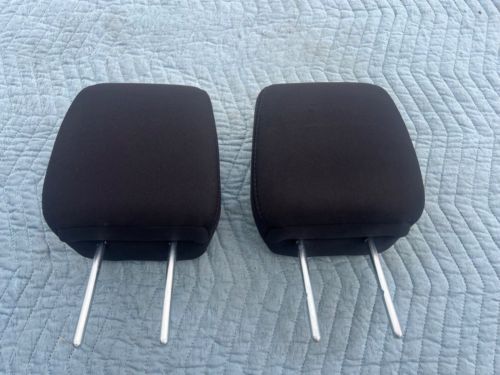 Jeep JK Wrangler OEM 2 Door Rear Seat Headrests Black Cloth 2011-2017, US $210.00, image 7