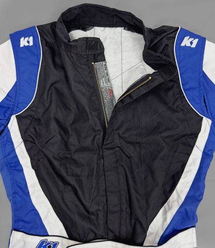 K1 racegear speed 1 cik/fia level 2 kart racing cordura suit coverall men&#039;s 2xl