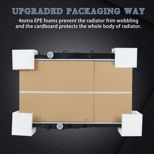 DPI 13539 Aluminum Core MT Radiator for 2016-2022 Honda HR-V L4 1.8L Downflow, US $53.79, image 5