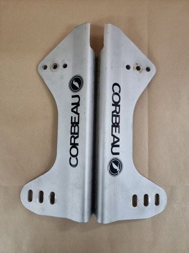 Corbeau Pro-Team 'Kinked' Seat Mounts - Aluminium Side Mount FIA Approved, US $, image 3