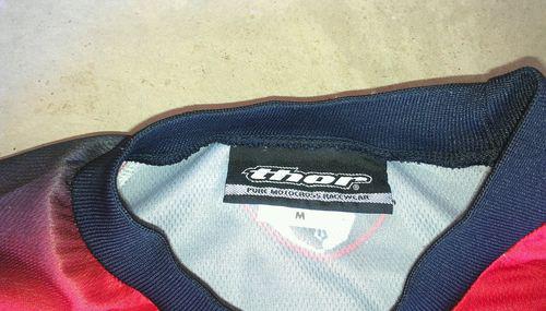 THOR MX PHASE MOTOCROSS JERSEY SIZE MEDIUM, US $7.00, image 2