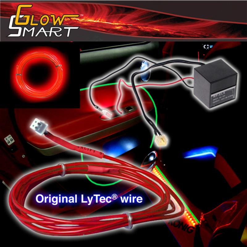Find EL Wire 5FT Glow NEON Wire with 12 V transformer Red in Hong