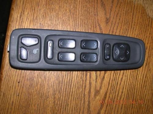00 01 02 cadillac deville master window switch blue 