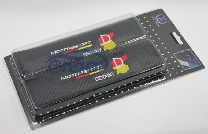A Pair Carbon fiber Race MotorSport Germny Auto Seatbelt Cover Shoulder Pads, US $14.95, image 7