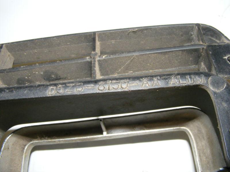 1975 76 77 78 MUSTANG II 2 BLACK GRILLE GRILL FOG LIGHT BEZELS GOOD USED, US $39.99, image 11