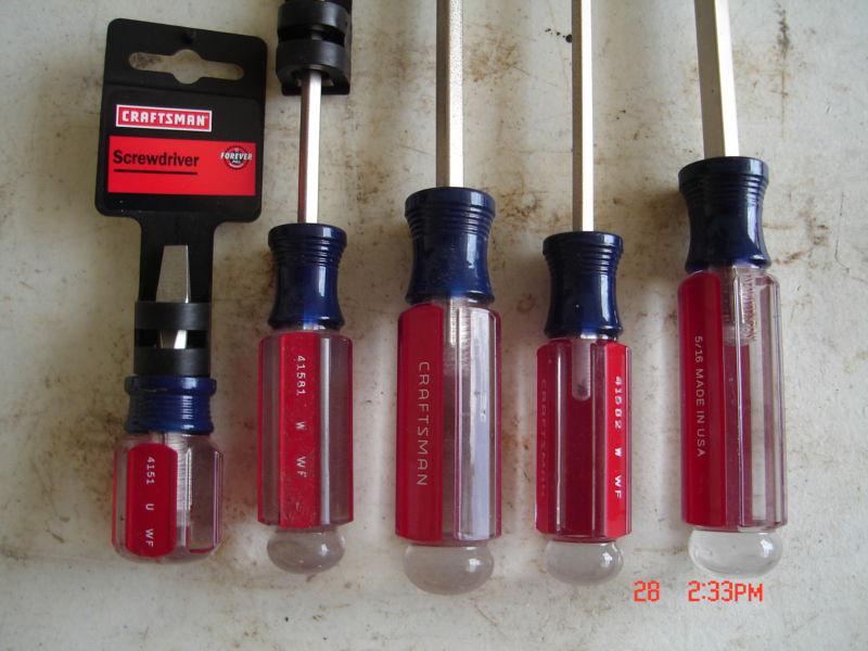 Craftsman Tools Slotted Screwdriver Set, US $32.00, image 2