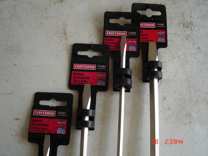 Craftsman Tools Slotted Screwdriver Set, US $32.00, image 3