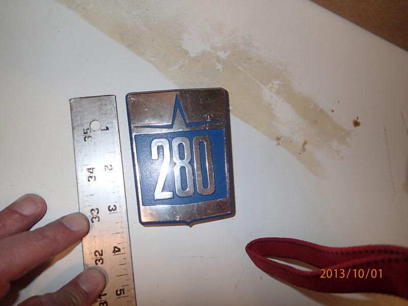 280 hp outboard motor emblem