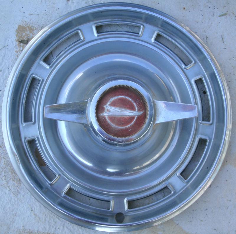 1966 66 buick special skylark 14" wheel cover hubcap 2 bar spinner hub cap oem