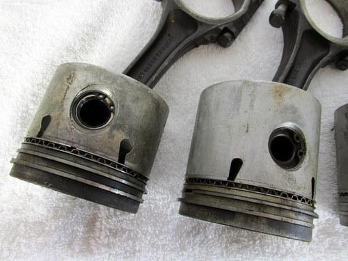 Vintage Set (4) Jahns Pistons w/ Reels 9:1 ratio. 4-Cylinder Sunbeam Motor, US $129.99, image 2